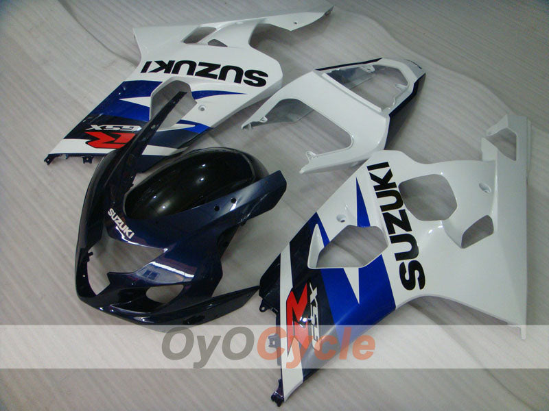 Injection Fairing kit for 04-05 GSXR600 - Blue, White - Factory Style #OYO87901389