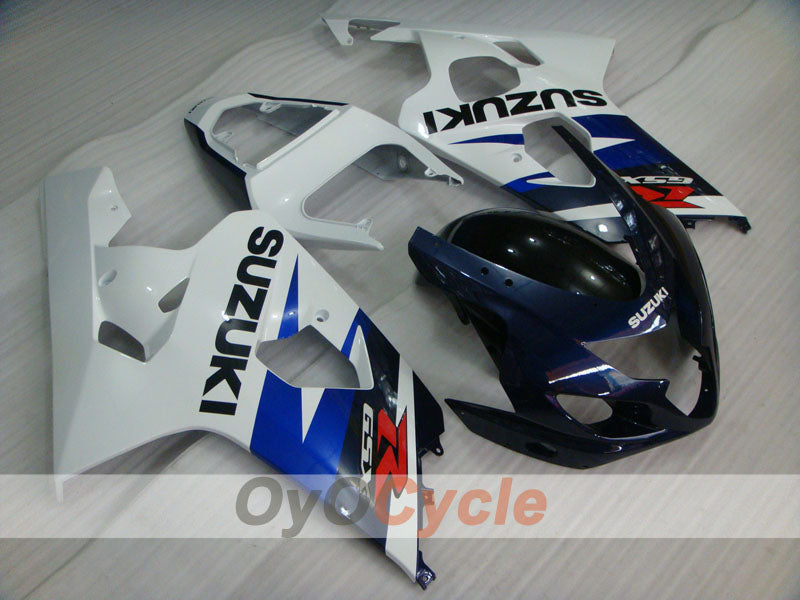 Injection Fairing kit for 04-05 GSXR600 - Blue, White - Factory Style #OYO87901389