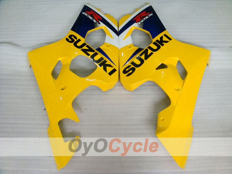Injection Fairing kit for 04-05 GSXR600 - Yellow, Blue - Factory Style #OYO87901391