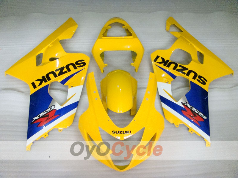 Injection Fairing kit for 04-05 GSXR600 - Yellow, Blue - Factory Style #OYO87901391