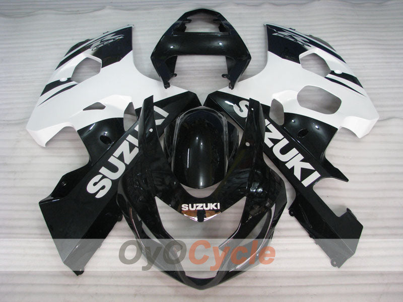 Injection Fairing kit for 04-05 GSXR600 - White, Black - Factory Style #OYO87901395 Secondary image