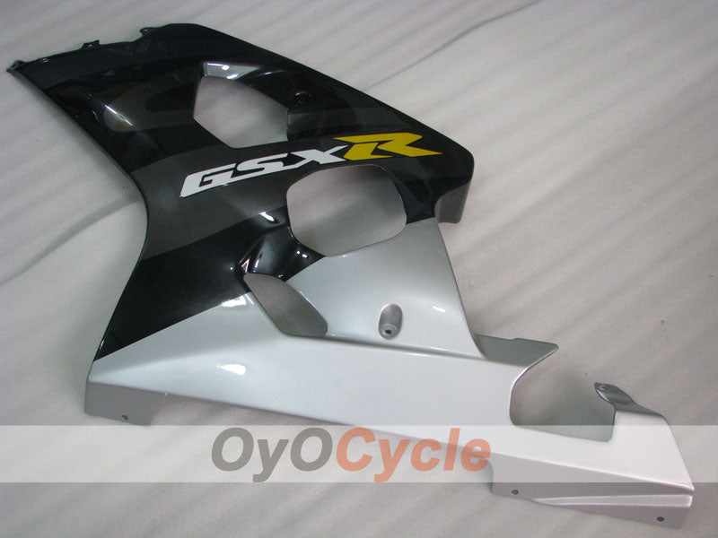 Injection Fairing kit for 04-05 GSX R750 - Black, Grey - Factory Style #OYO87901225