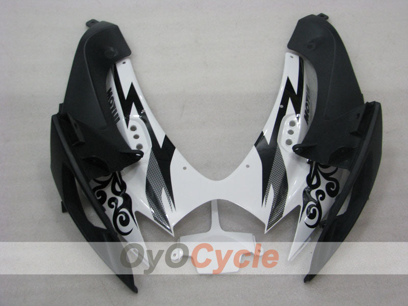 Injection Fairing kit for 06-07 GSX R600 - White, Black - Corona #OYO87901441