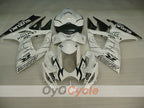 Injection Fairing kit for 06-07 GSX R600 - White, Black - Corona #OYO87901443