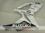 Injection Fairing kit for 06-07 GSX R600 - White, Black - Corona #OYO87901443