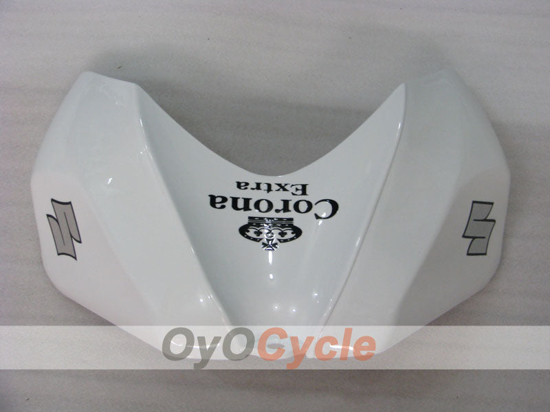 Injection Fairing kit for 06-07 GSX R600 - White, Black - Corona #OYO87901446