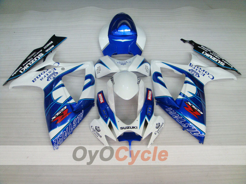 Injection Fairing kit for 06-07 GSX R750 - Blue, White - Corona #OYO87901275 Secondary image