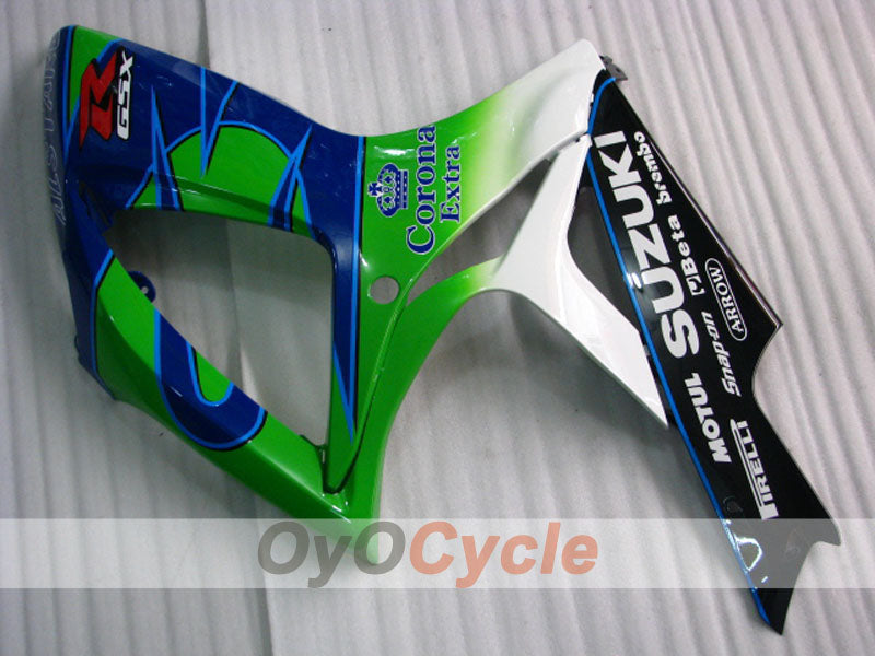 Injection Fairing kit for 06-07 GSX R600 - Green, Blue - Corona #OYO87901453