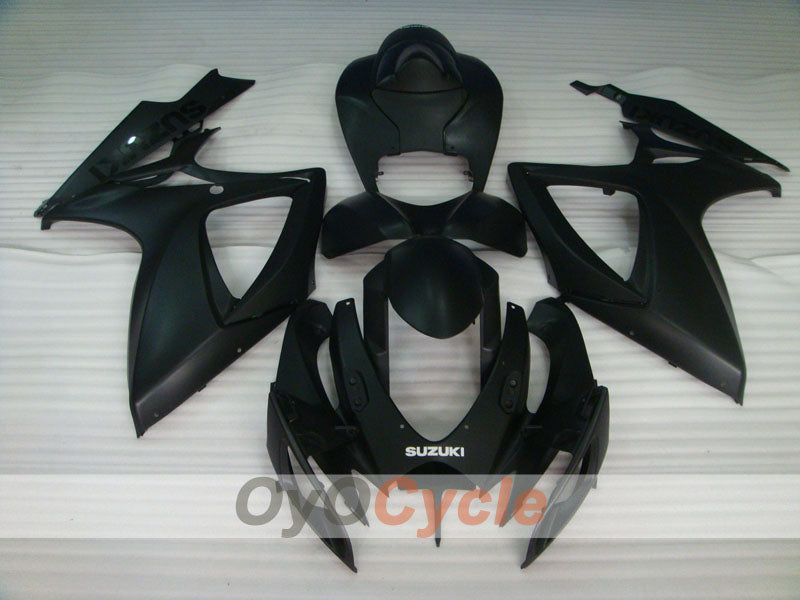 Injection Fairing kit for 06-07 GSX R600 - Black, Matte - Factory Style #OYO87901475