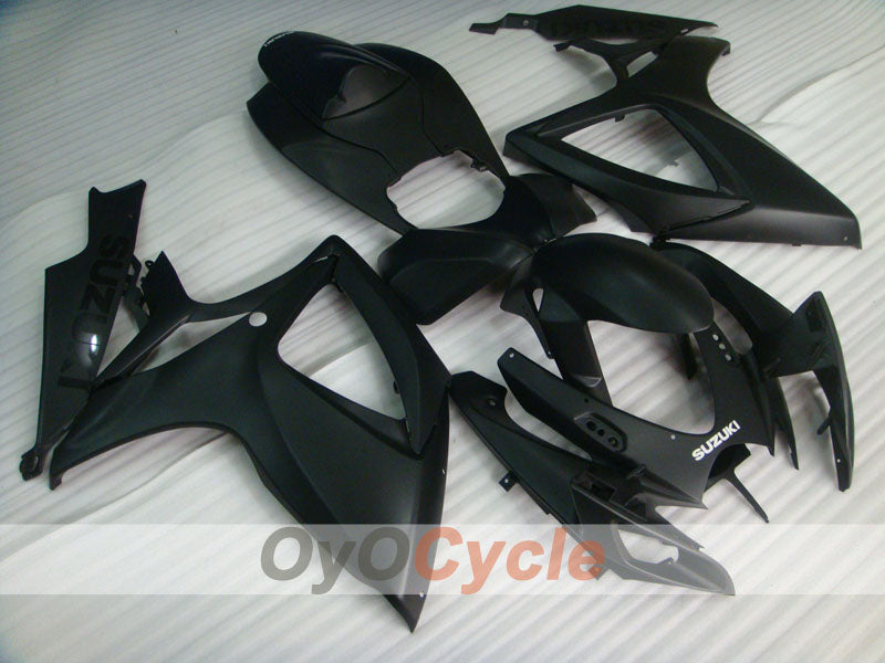 Injection Fairing kit for 06-07 GSX R600 - Black, Matte - Factory Style #OYO87901475 Secondary image
