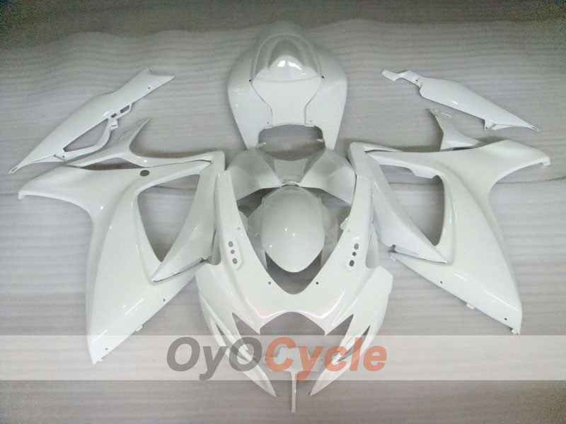 Injection Fairing kit for 06-07 GSX R750 - White - Factory Style #OYO87901285