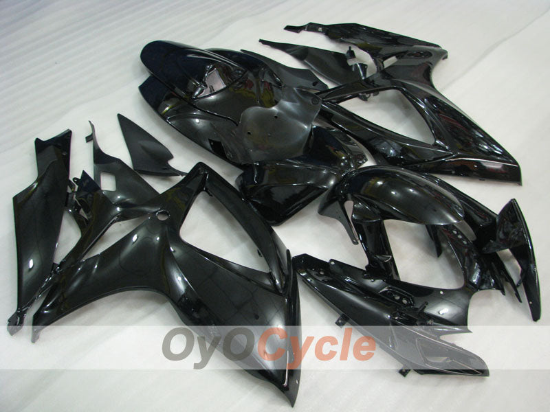 Injection Fairing kit for 06-07 GSX R750 - Black - Factory Style #OYO87901286 Main image