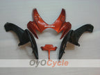 Injection Fairing kit for 06-07 GSX R600 - Orange, Black - Flame #OYO87901497