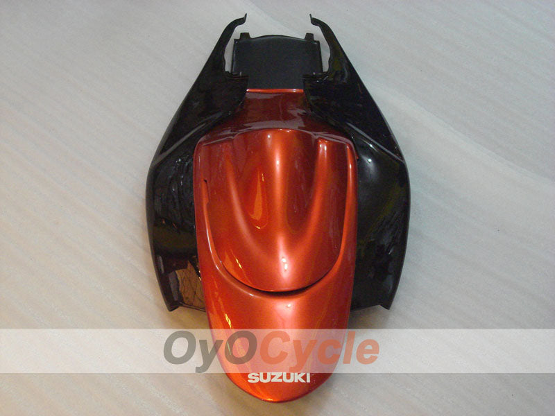 Injection Fairing kit for 06-07 GSX R600 - Orange, Black - Flame #OYO87901497