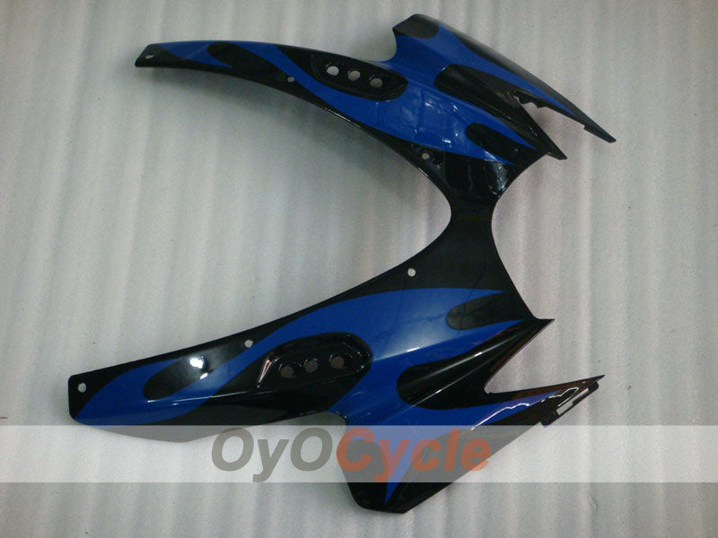 Injection Fairing kit for 06-07 GSX R600 - Blue, Black - Flame #OYO87901499