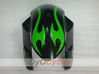 Injection Fairing kit for 06-07 GSX R750 - Green, Black - Flame #OYO87901293