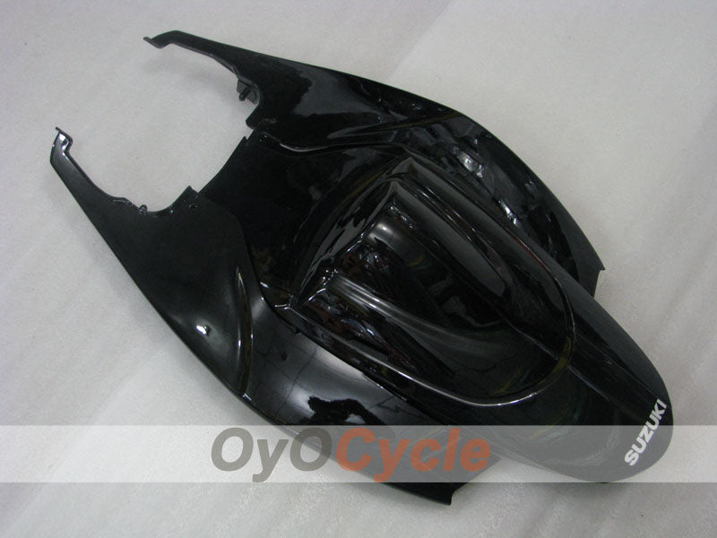 Injection Fairing kit for 06-07 GSX R750 - Black, Silver - Flame #OYO87901297