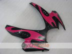 Injection Fairing kit for 06-07 GSX R750 - Black, Pink - Flame #OYO87901298