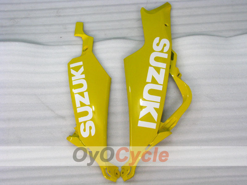 Injection Fairing kit for 06-07 GSX R750 - Yellow, Black - Flame #OYO87901299