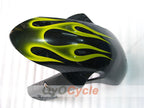 Injection Fairing kit for 06-07 GSX R750 - Yellow, Black - Flame #OYO87901299