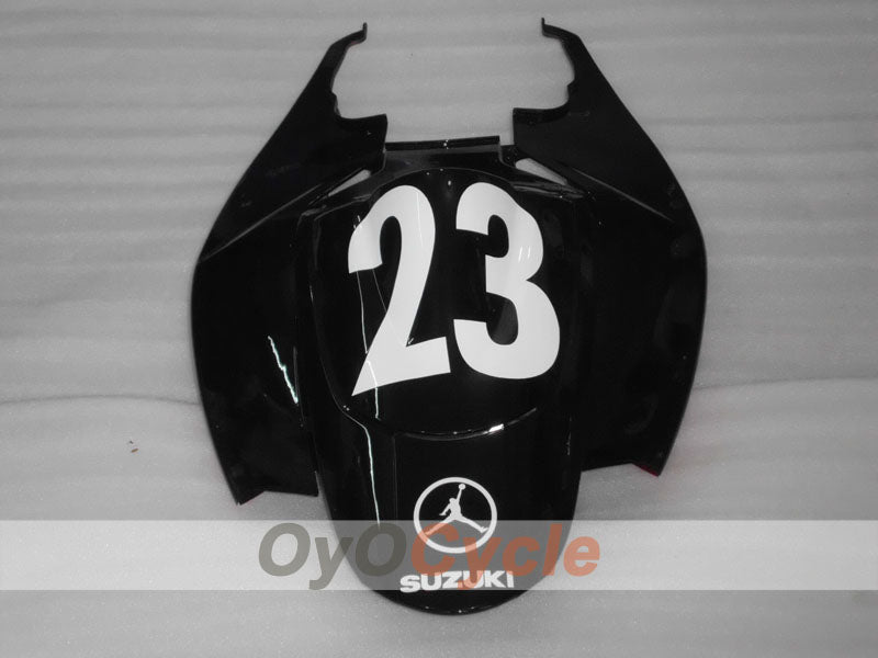 Injection Fairing kit for 06-07 GSX R600 - Red, Black - Jordan #OYO87901505