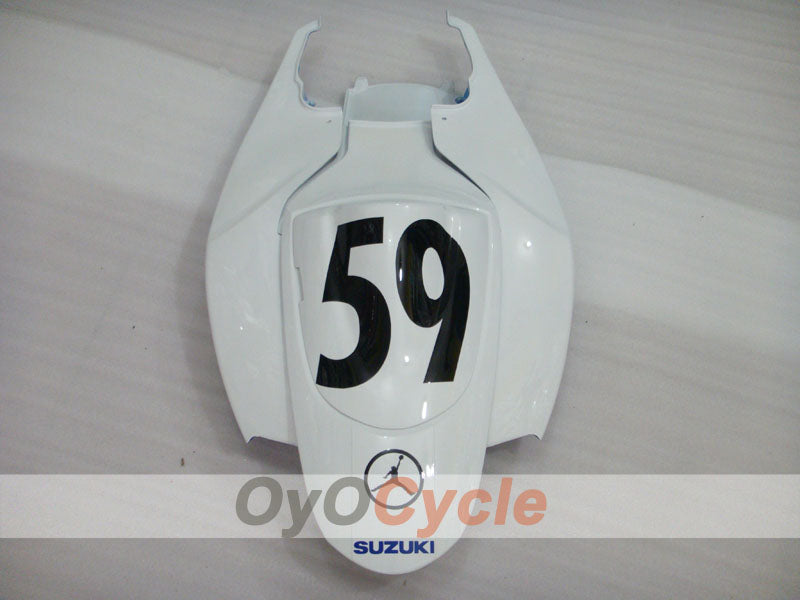 Injection Fairing kit for 06-07 GSX R750 - Blue, White - Jordan #OYO87901302