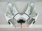 Injection Fairing kit for 06-07 GSX R750 - Green, White - Jordan #OYO87901303