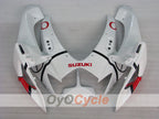 Injection Fairing kit for 06-07 GSX R750 - Red, White - Jordan #OYO87901305
