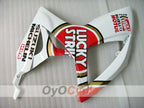 Injection Fairing kit for 06-07 GSX R600 - Red, White - Lucky Strike, MICHELIN, MOTUL #OYO87901513