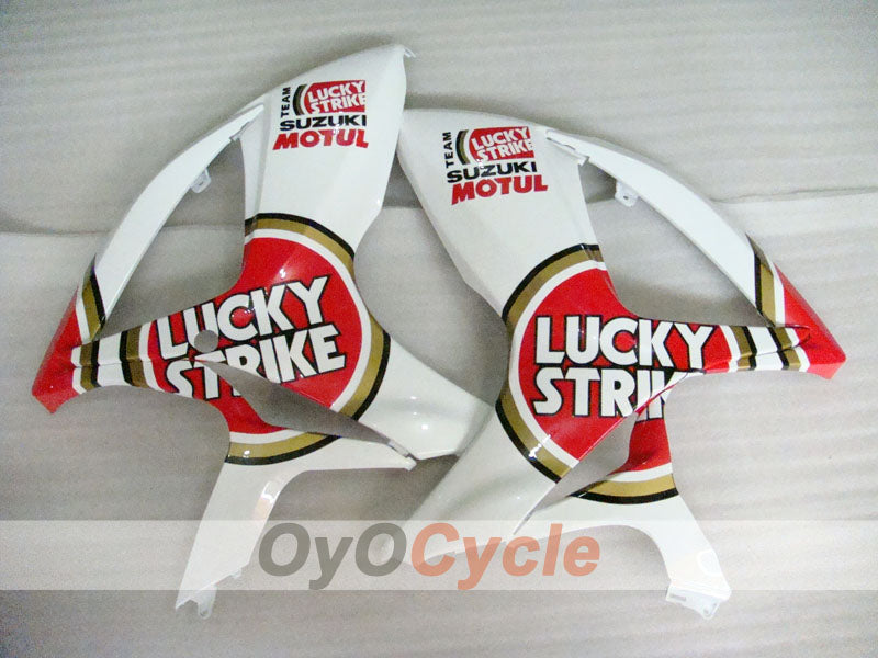 Injection Fairing kit for 06-07 GSX R600 - Red, White - Lucky Strike, MICHELIN, MOTUL #OYO87901513