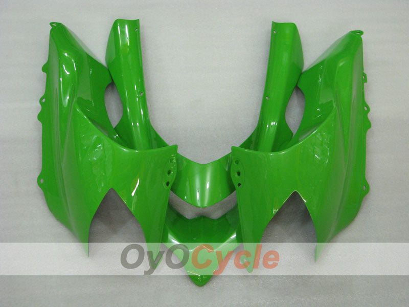 Injection Fairing kit for 04-05 NINJA ZX-10R - Green, Black - Factory Style #OYO87901516