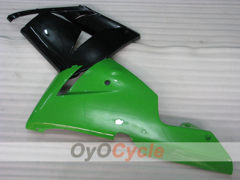 Injection Fairing kit for 04-05 NINJA ZX-10R - Green, Black - Factory Style #OYO87901518