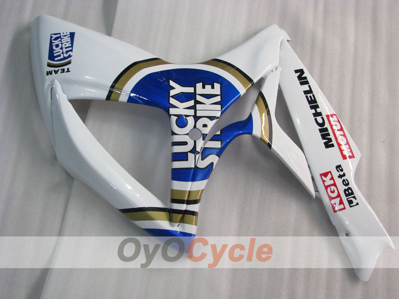 Injection Fairing kit for 06-07 GSX R600 - Blue, White - Lucky Strike, MICHELIN, MOTUL #OYO87901519