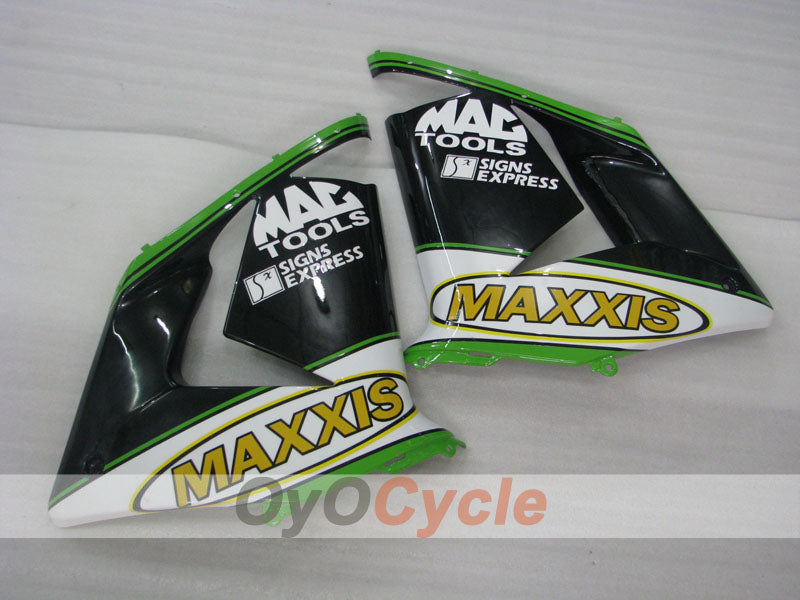 Injection Fairing kit for 04-05 NINJA ZX-10R - Green, Black - MAXXIS #OYO87901543