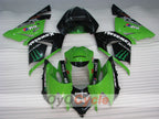 Injection Fairing kit for 04-05 NINJA ZX-10R - Green, Black - Monster #OYO87901545
