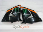 Injection Fairing kit for 04-05 NINJA ZX-10R - Orange, Black - Monster #OYO87901546