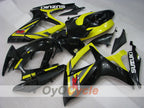 Injection Fairing kit for 06-07 GSX R600 - Yellow, Black - Factory Style #OYO87901556