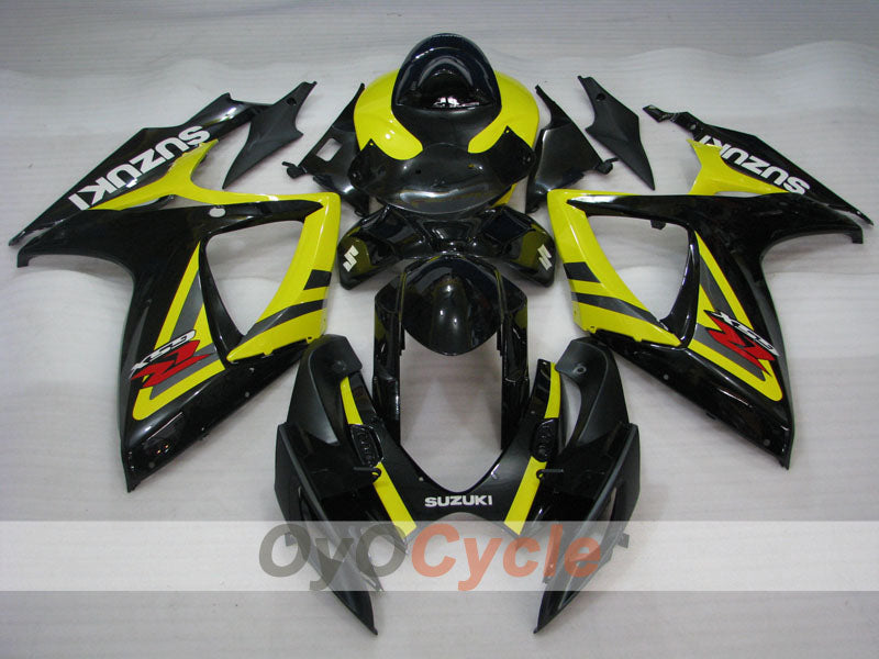 Injection Fairing kit for 06-07 GSX R750 - Yellow - Factory Style #OYO87901325 Secondary image