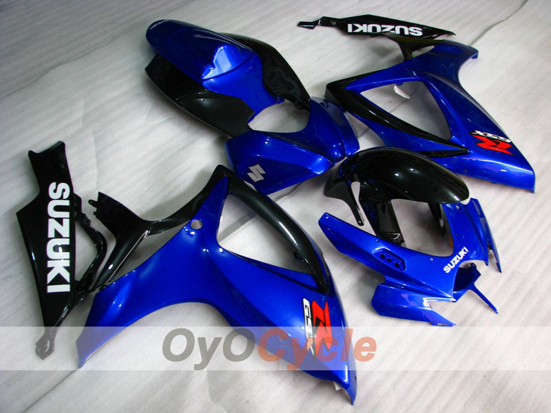 Injection Fairing kit for 06-07 GSX R600 - Blue, Black - Factory Style #OYO87901558 Main image