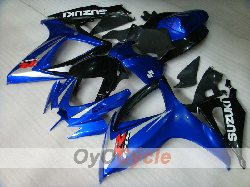 Injection Fairing kit for 06-07 GSX R750 - Blue, Black - Factory Style #OYO87901339