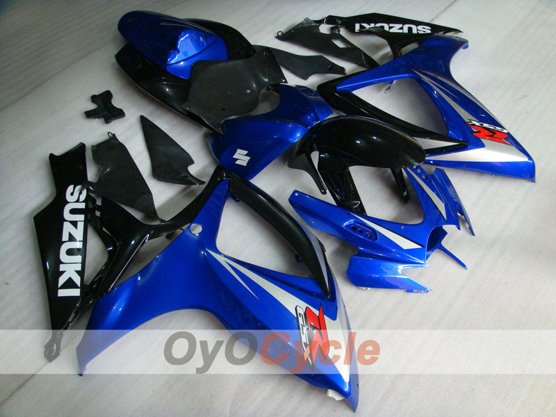 Injection Fairing kit for 06-07 GSX R600 - Blue, Black - Factory Style #OYO87901572