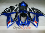 Injection Fairing kit for 06-07 GSX R600 - Blue, Black - Factory Style #OYO87901572