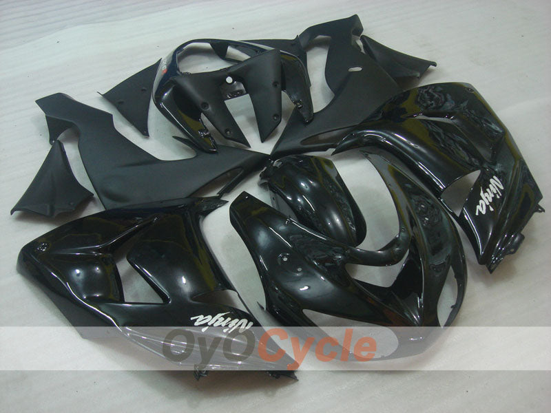 Injection Fairing kit for 06-07 NINJA ZX-10R - Black, Grey - Factory Style #OYO87901582 Secondary image