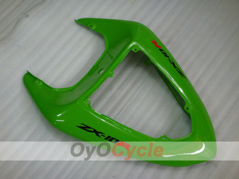 Injection Fairing kit for 06-07 NINJA ZX-10R - Green, Black - Factory Style #OYO87901584