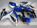 Injection Fairing kit for 06-07 GSX R750 - Blue, White - Factory Style #OYO87901348