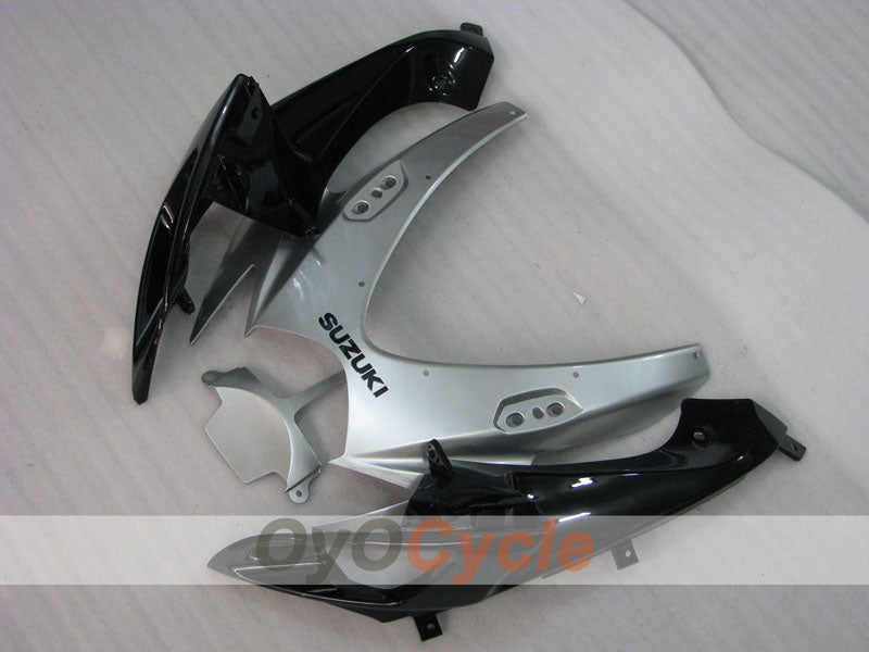 Injection Fairing kit for 06-07 GSX R600 - Black, Silver - Factory Style #OYO87901588