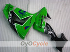 Injection Fairing kit for 06-07 NINJA ZX-10R - Green, Black - Factory Style #OYO87901589