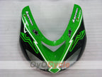 Injection Fairing kit for 06-07 NINJA ZX-10R - Green, Black - Factory Style #OYO87901589