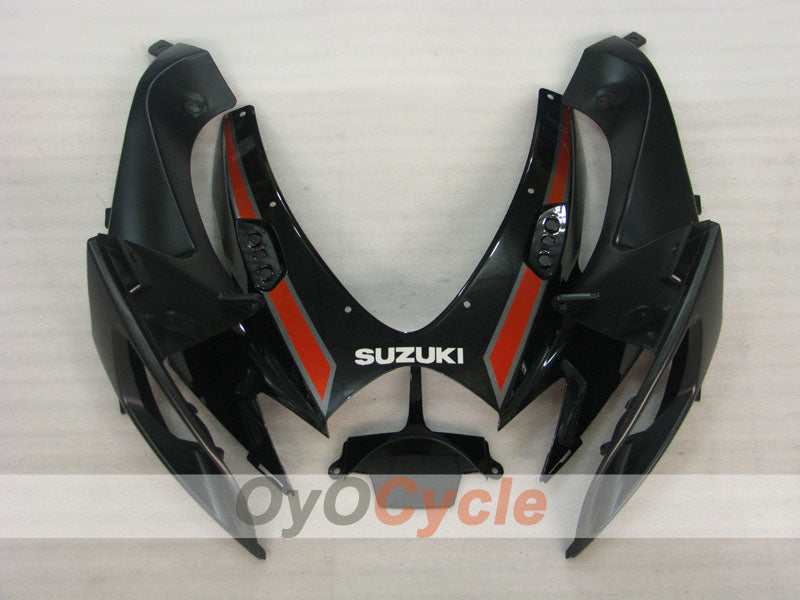 Injection Fairing kit for 06-07 GSX R600 - Red, Black - Factory Style #OYO87901592