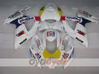 Injection Fairing kit for 06-07 GSX R600 - Yellow, White - MICHELIN, MOTUL, PEPSI #OYO87901596